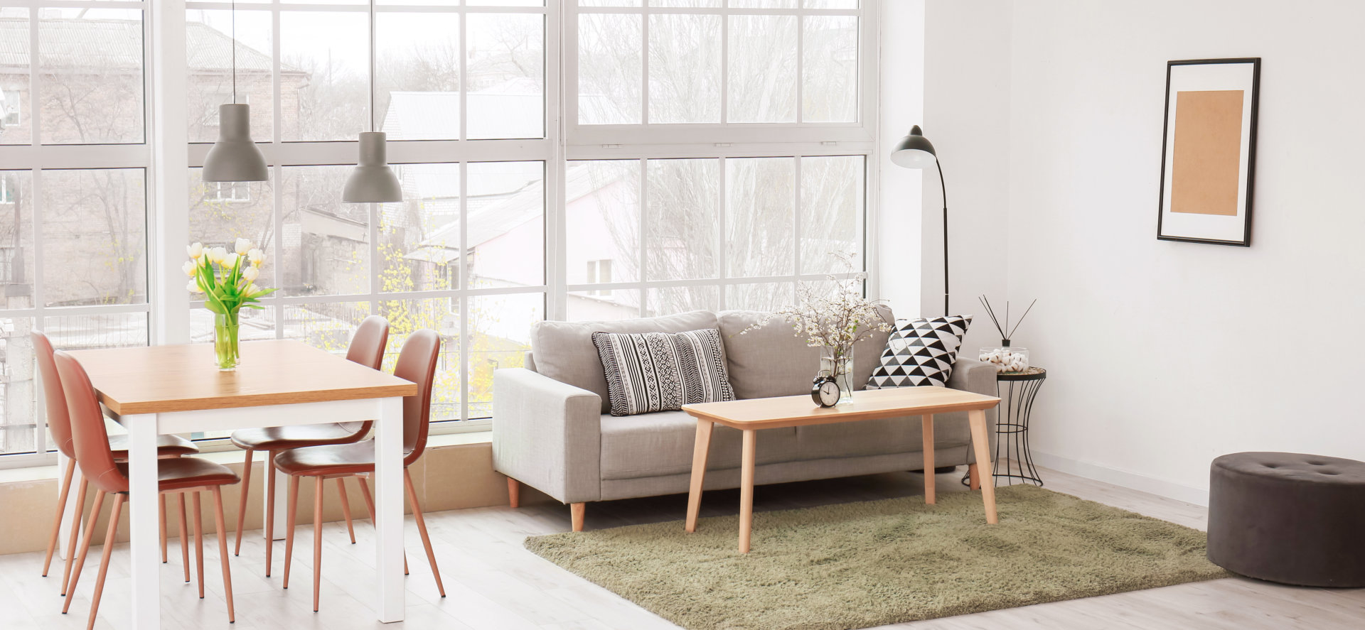 The ambiance of Living room